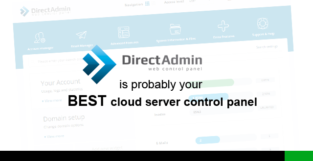 fully managed directadmin cloud server