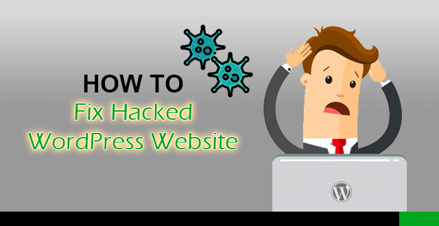 fix hacked wordpress website