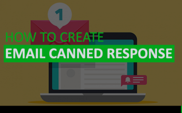 email canned response