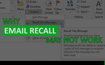 email recall